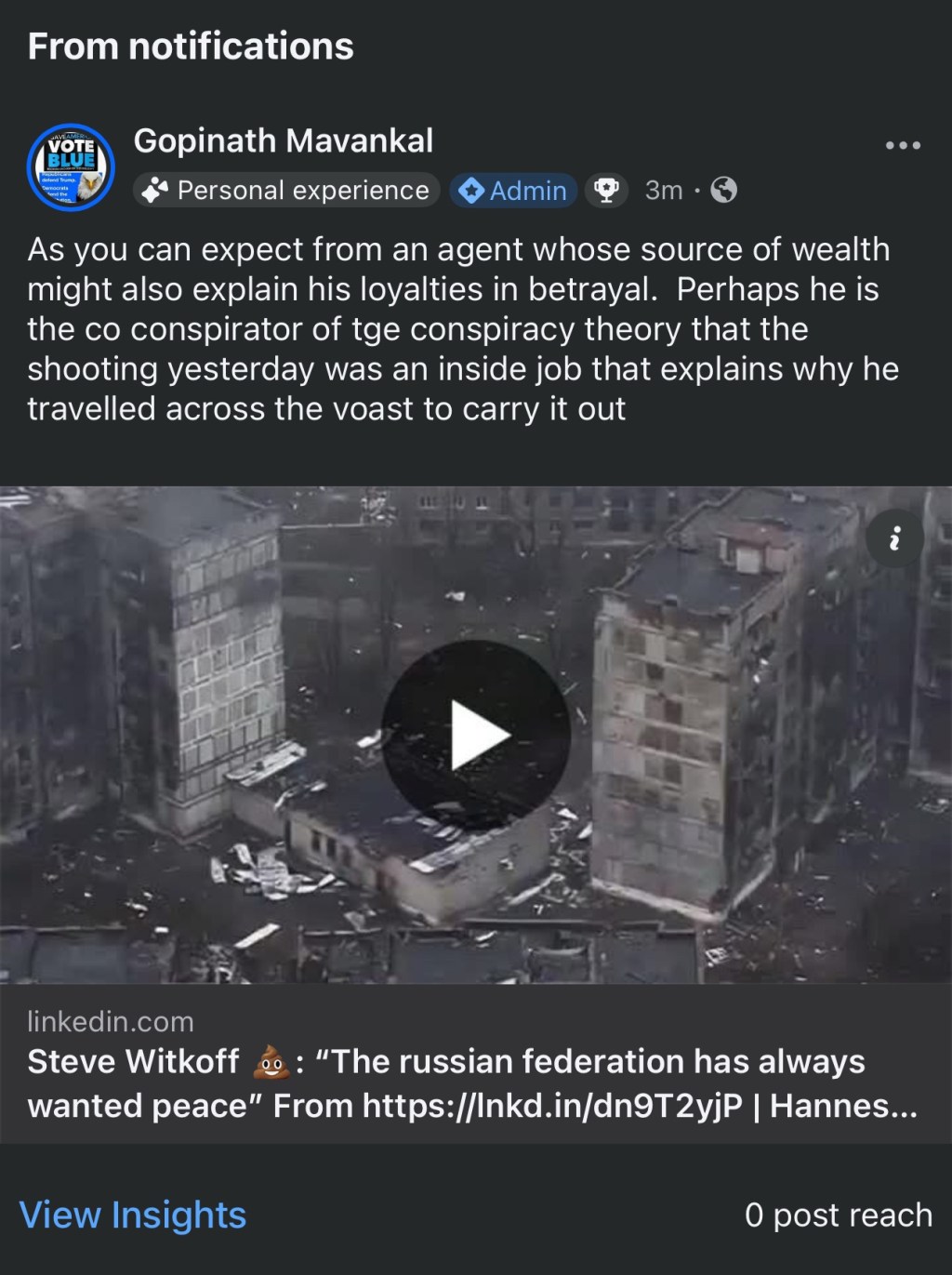 A co conspirator hypothesis